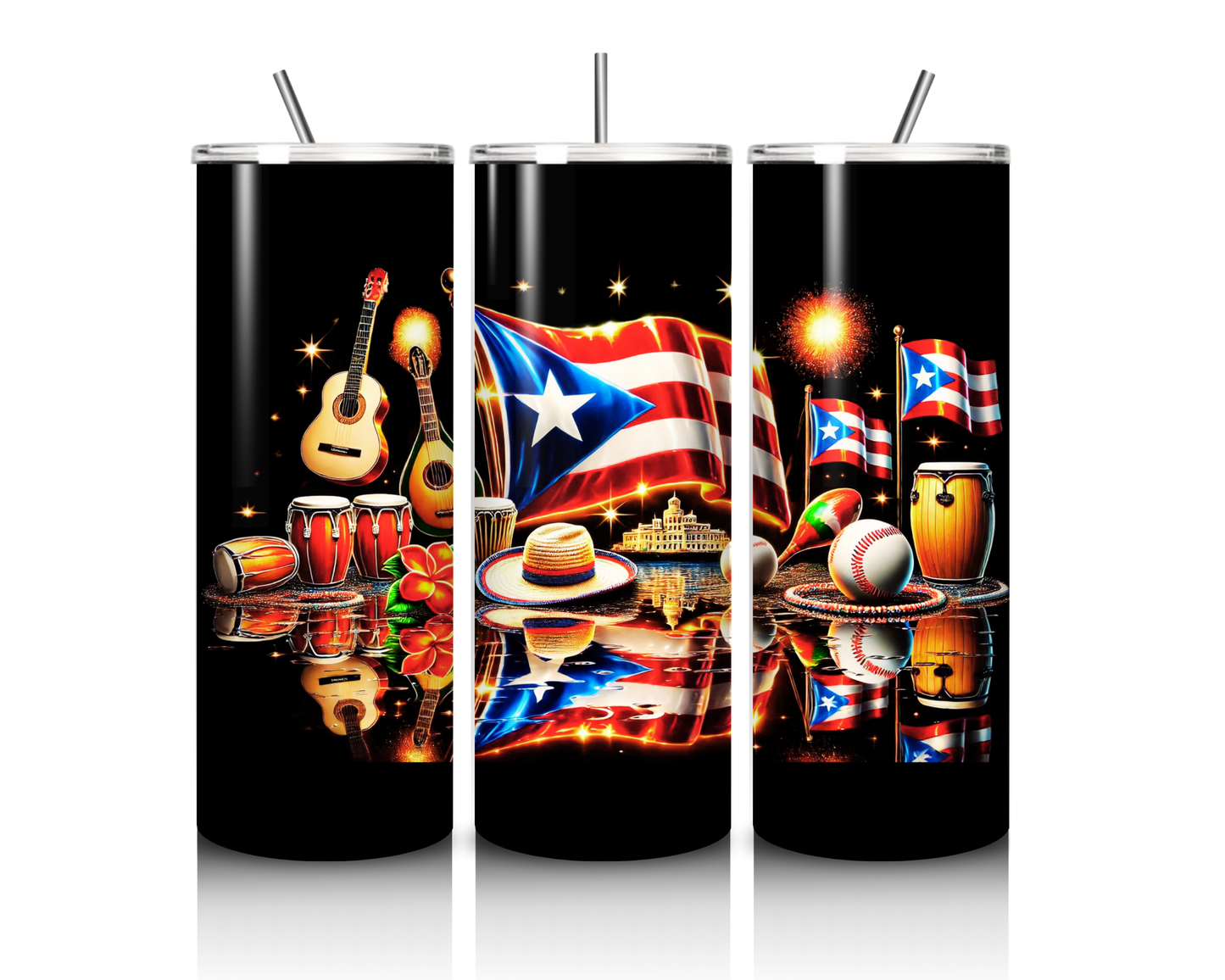 Bomba y Plena 20 onz. Tumbler