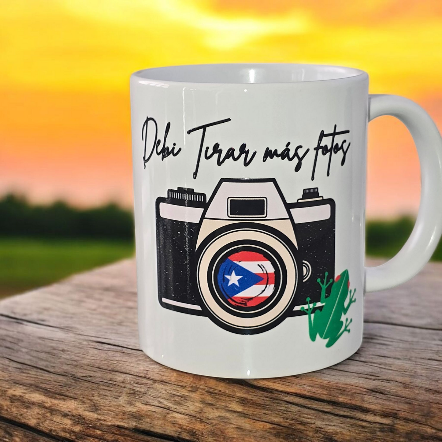 Debi tirar mas fotos camara - Taza 11 Onz.