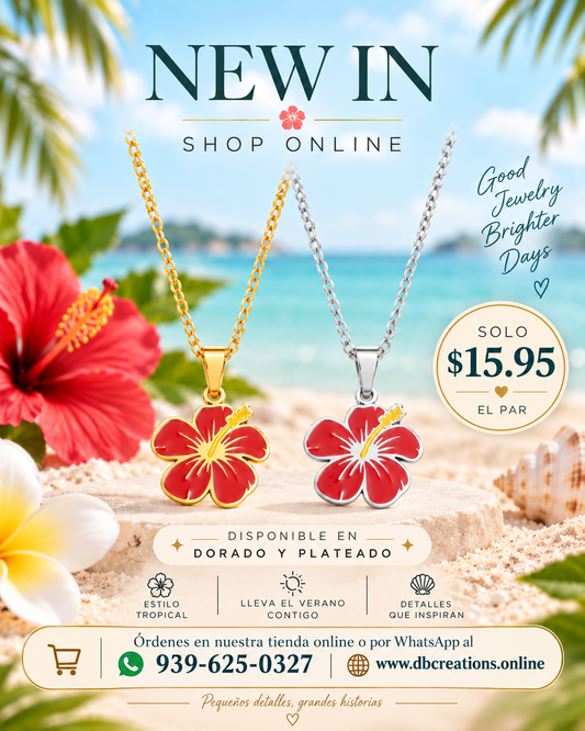Amapola Roja Necklace